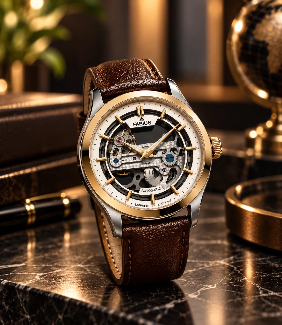 Fabius Resolute Brown watch
